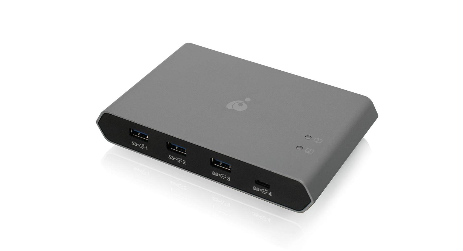 IOGEAR USB C 2 Port Switch Hub for Mac and PC with Power Delivery and File Tr...