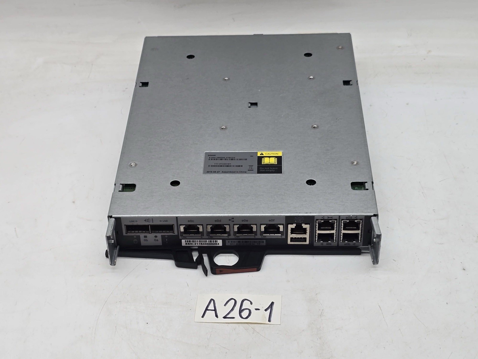 NetApp FAS2520 Controller Module 111-01323+D1