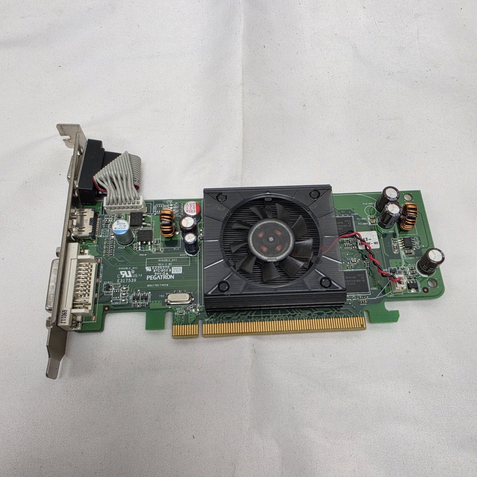 Pegatron Radeon HD 3450 256MB DDR2 PCIe Video Card