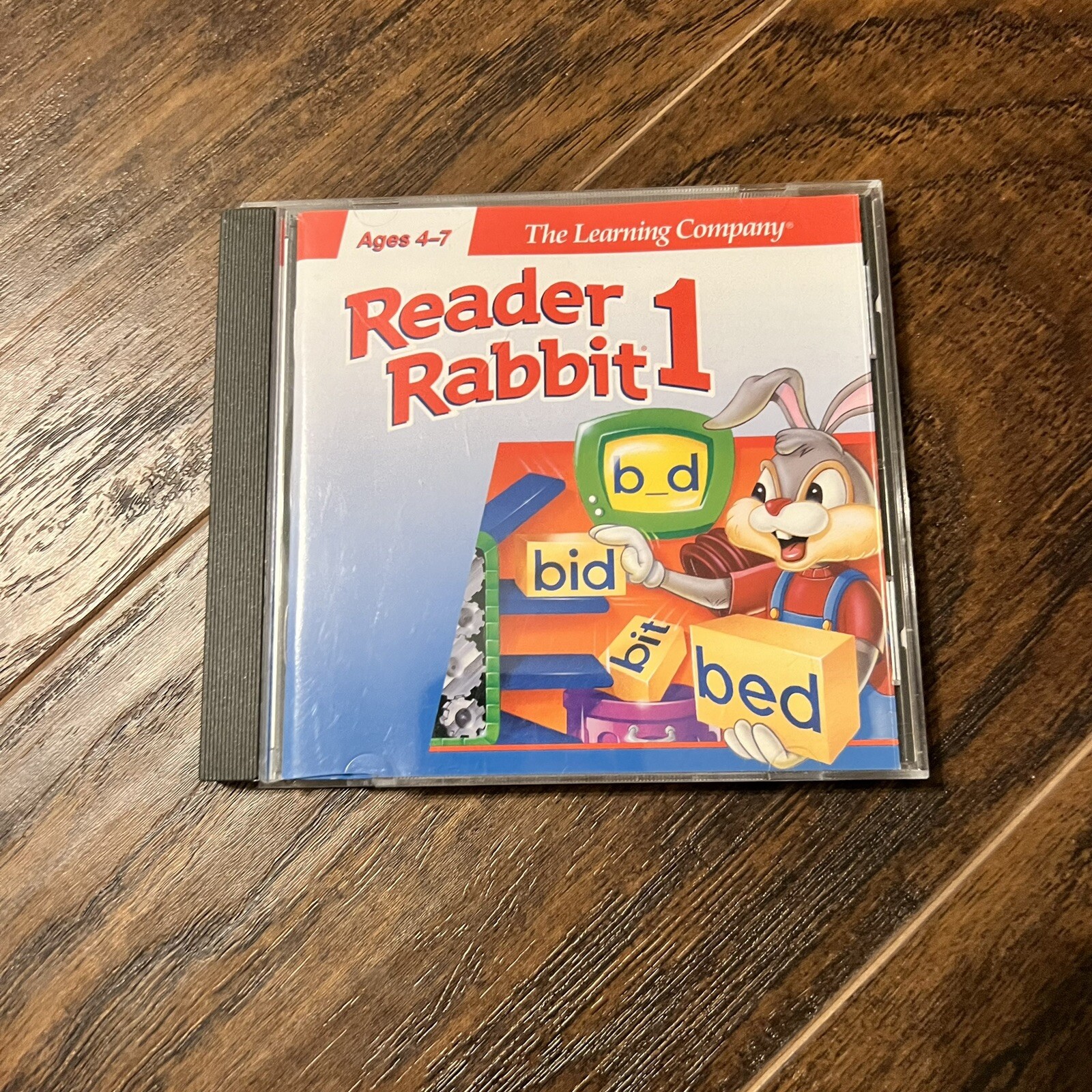 The Learning Company Reader Rabbit 1, 1996 PC Game - Rare Vintage