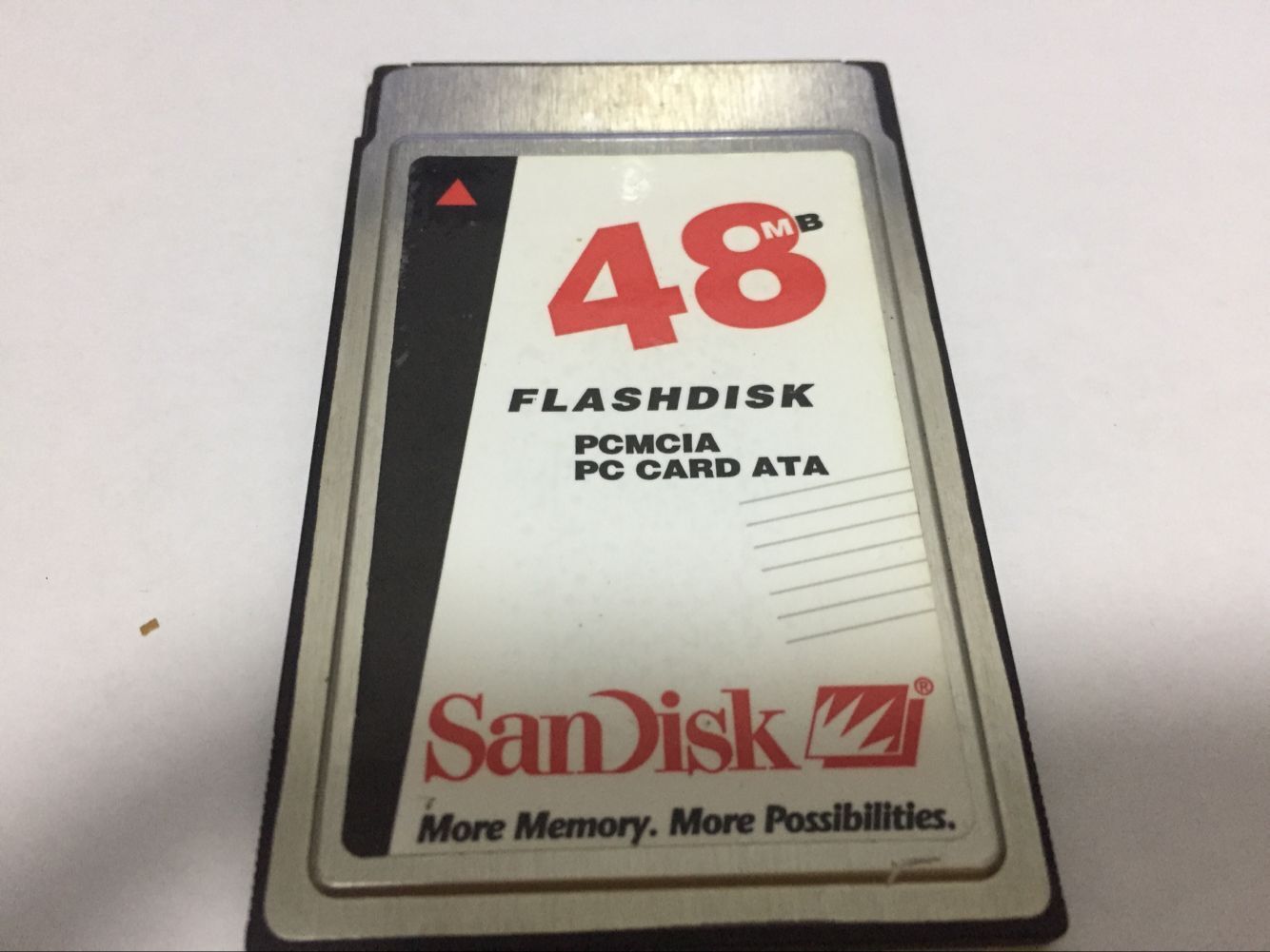 Sandisk 48MB FLASHDISK  PCMCIA PC CARD ATA FLASH CARD