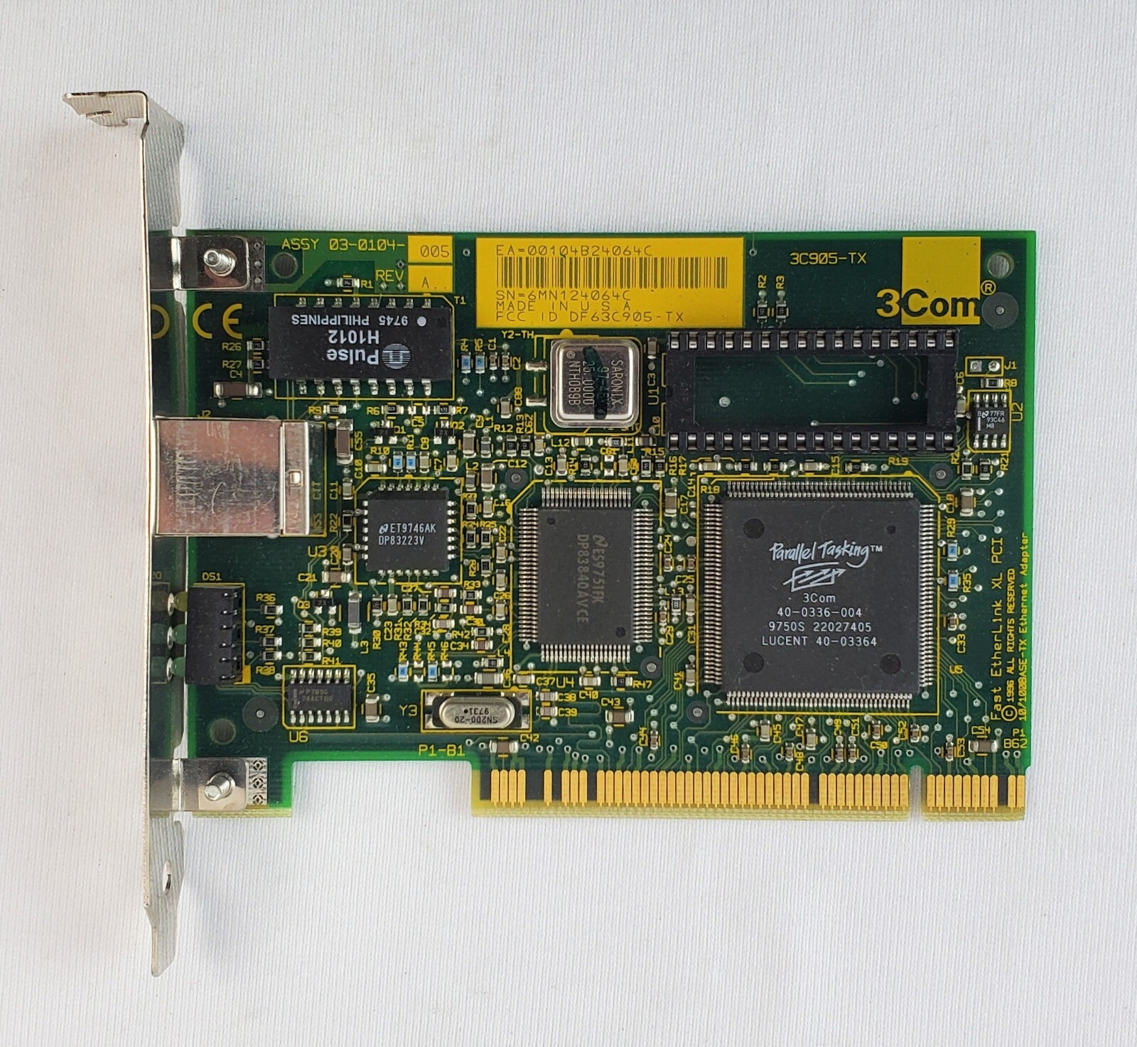 3Com 3C905-TX 03-0104-005 	Network Interface Card