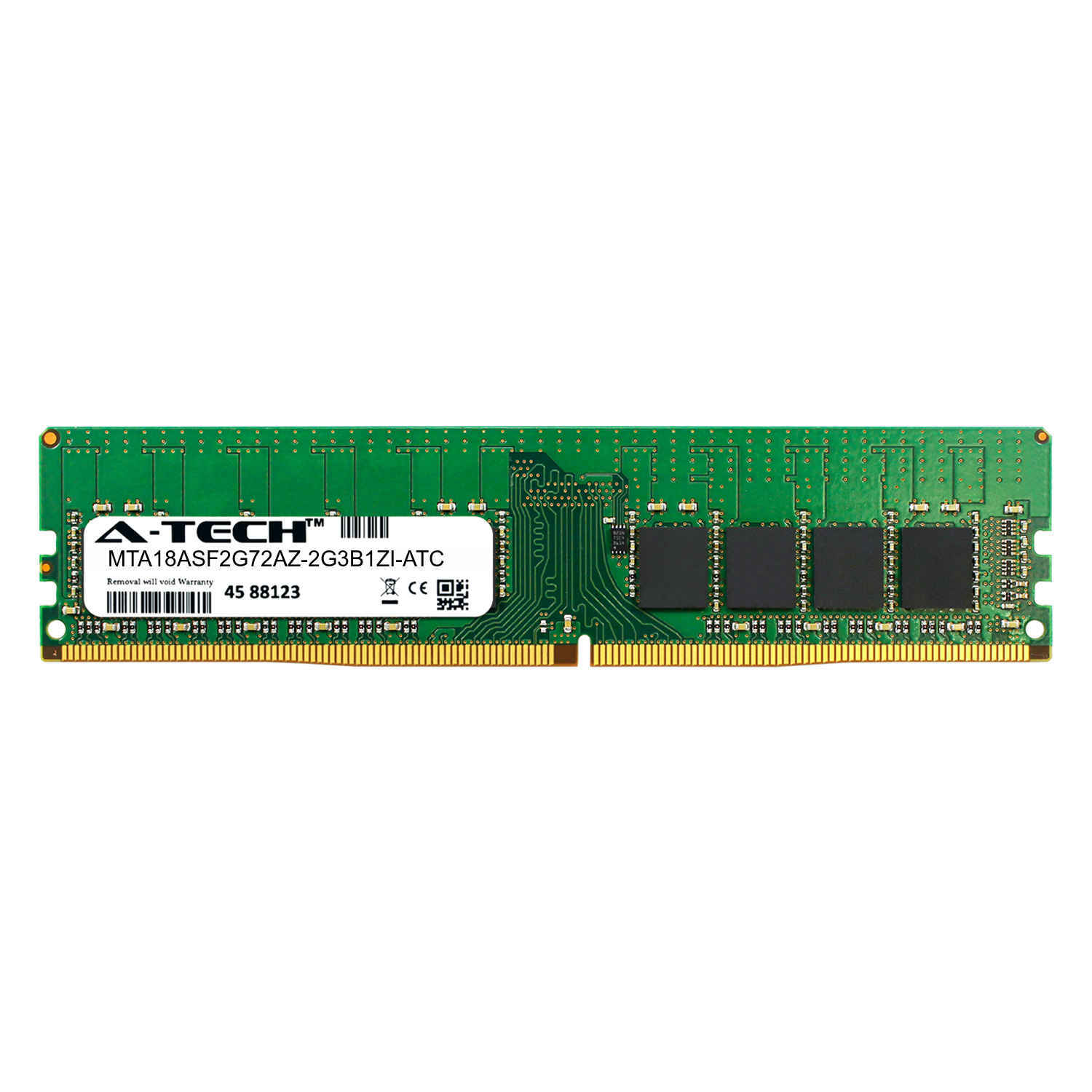 16GB PC4-2400 ECC UDIMM Replacement for Micron MTA18ASF2G72AZ-2G3B1ZI Memory RAM