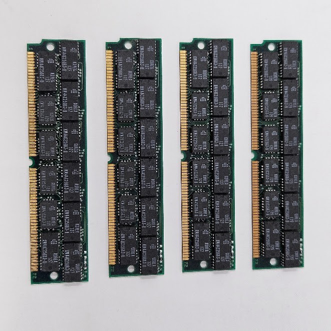 16MB (4x 4MB) 72-Pin SIMM RAM Memory Set 80ns Samsung Vintage 486 Pentium Mac