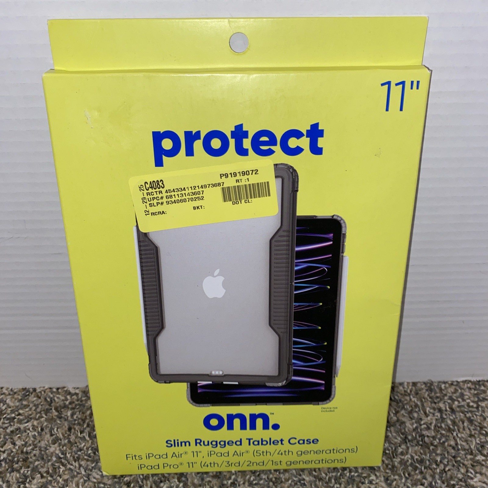 New in Box Protect ONN Slim Rugged Tablet Case iPad 1st 2nd 3rd 4th Gen