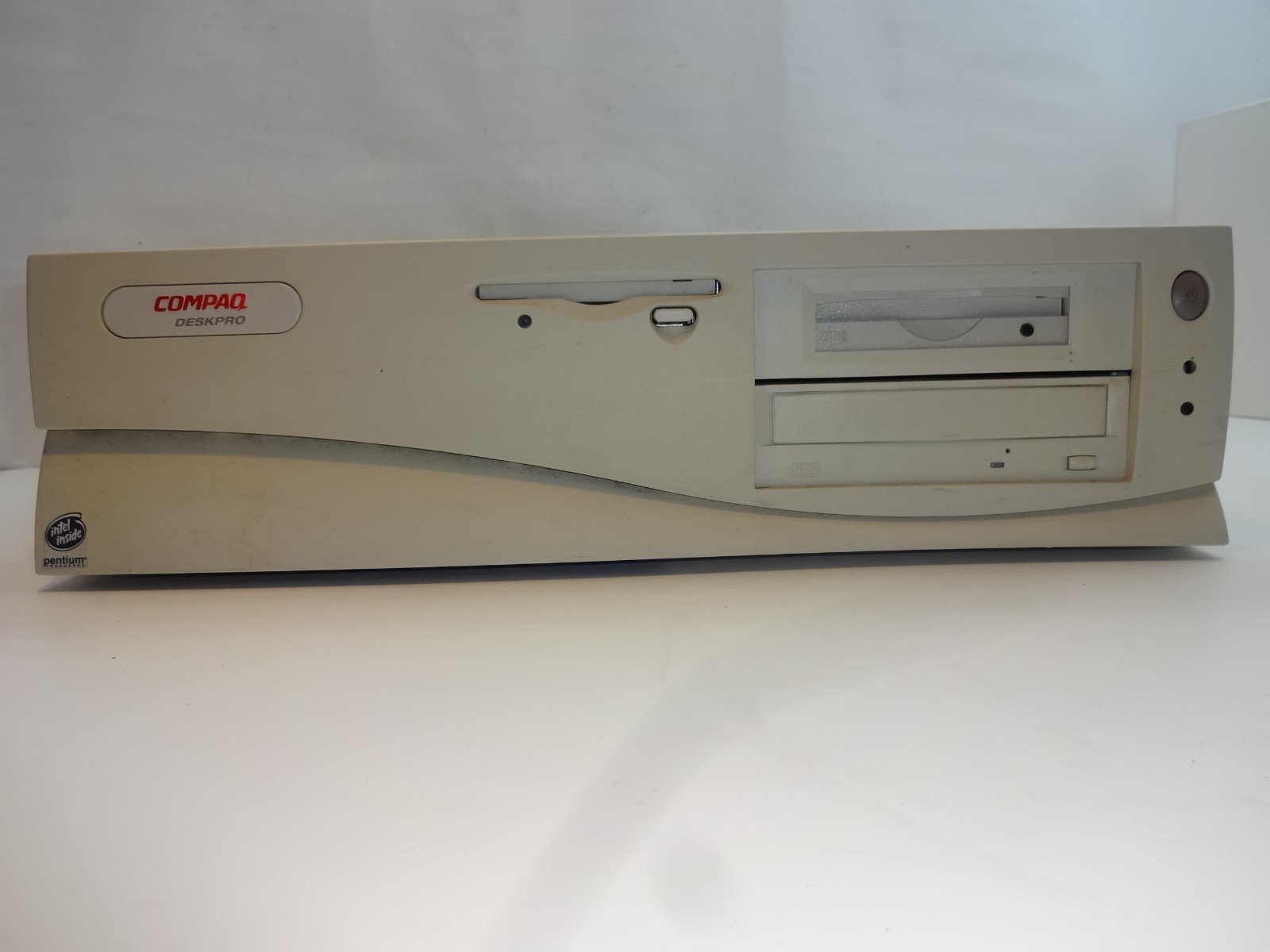 Vintage Compaq Deskpro 4000 Pentium 166 MHz Zip 100 Win 98SE F10 Bios