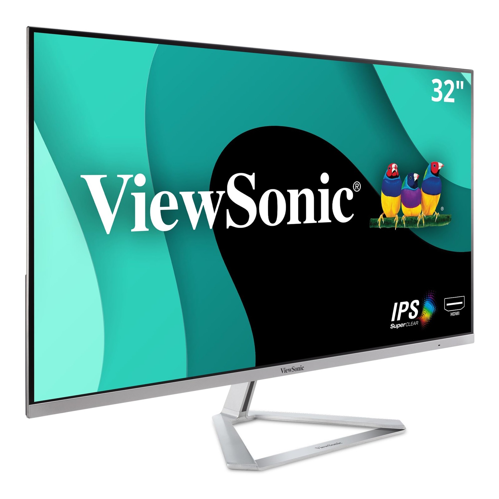 VX3276-MHD 32 Inch 1080p Widescreen Monitor with Ultra-Thin Bezels, Screen Split