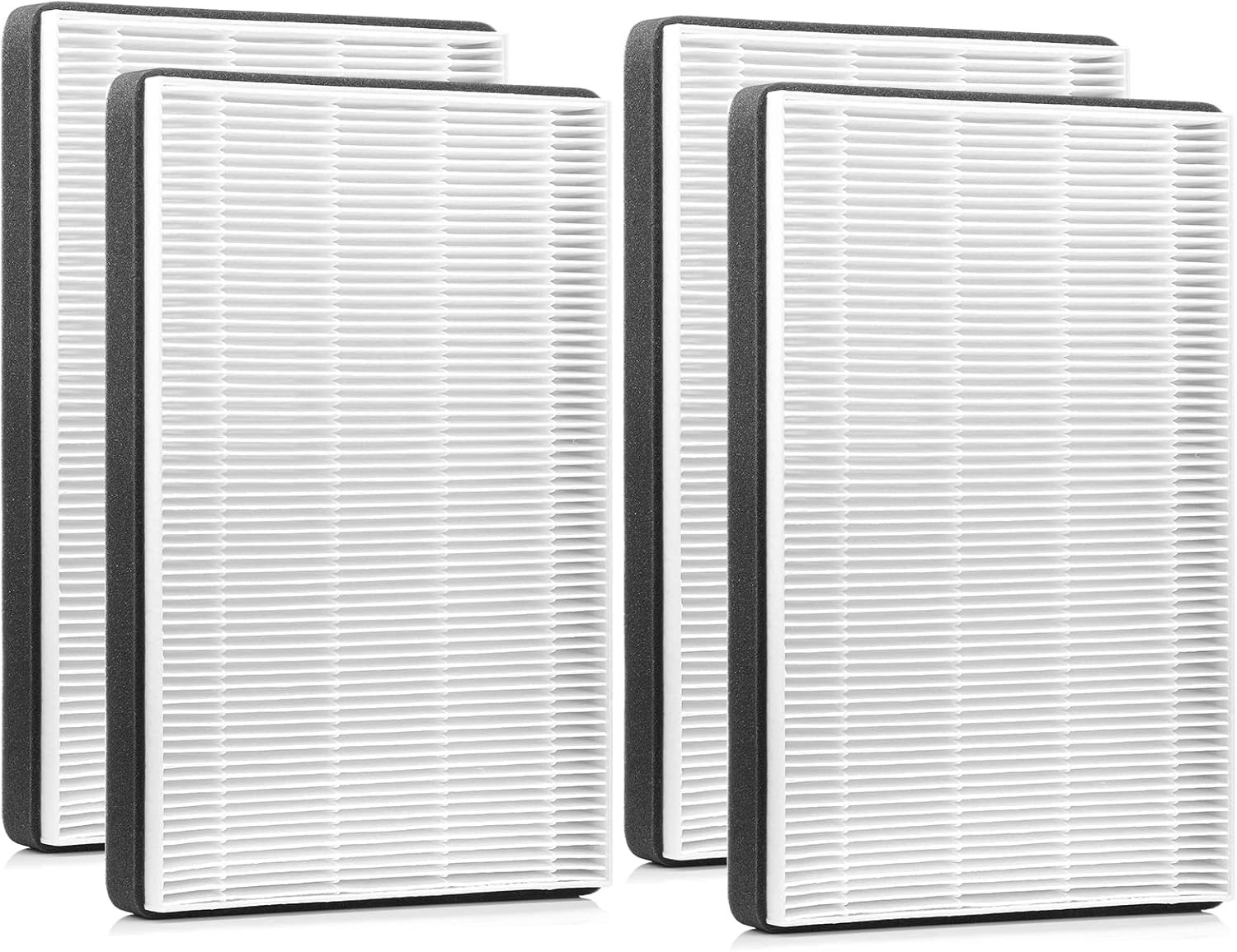LINNIW 4 Pack F2 A2 Replacement Filter Compatible with 3M Filtrete Room Air P...