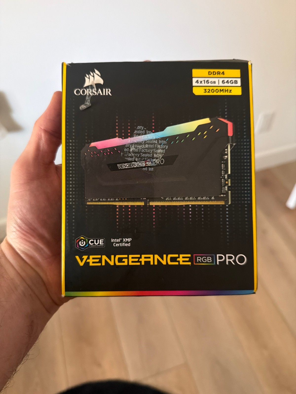 Corsair Vengeance RGB PRO 32GB 2x16GB DDR4 3200 C16 Unused Open Kit