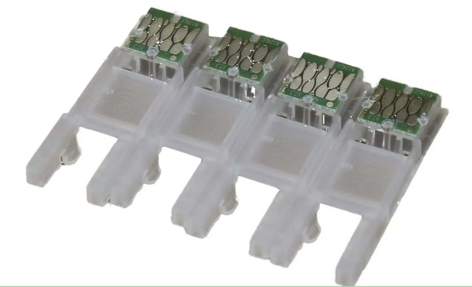 4X T812 812 XL Single Use Chip for Refillable Ink Cartridge for Wf 7820 Wf 7840