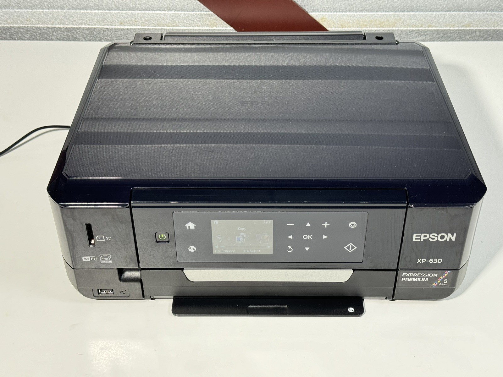 Epson XP-630 All-in-One Printer: used, Needs Ink