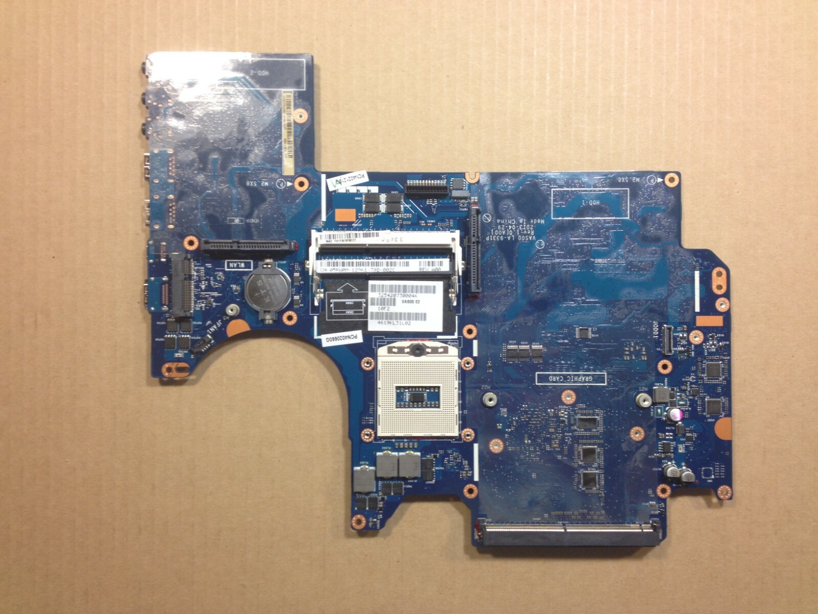 NEW Dell Alienware 17 R1 (M17x R5) Intel Motherboard 5RW0M 2XJJ7 41W46 LA-9331P