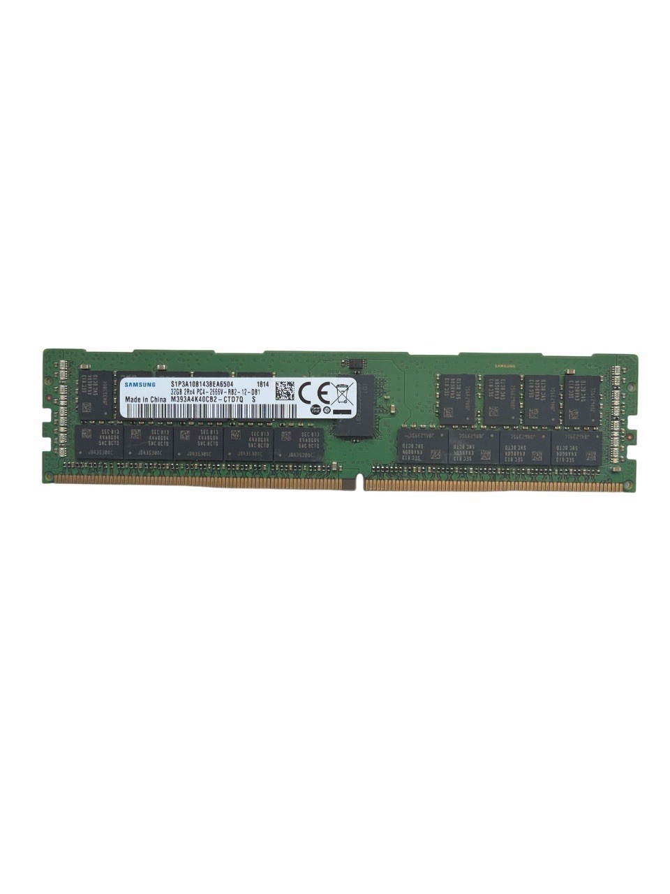 Samsung 32GB DDR4 2666MHz PC4-21300 ECC LRDIMM 2Rx4 Server RAM M393A4K40CB2