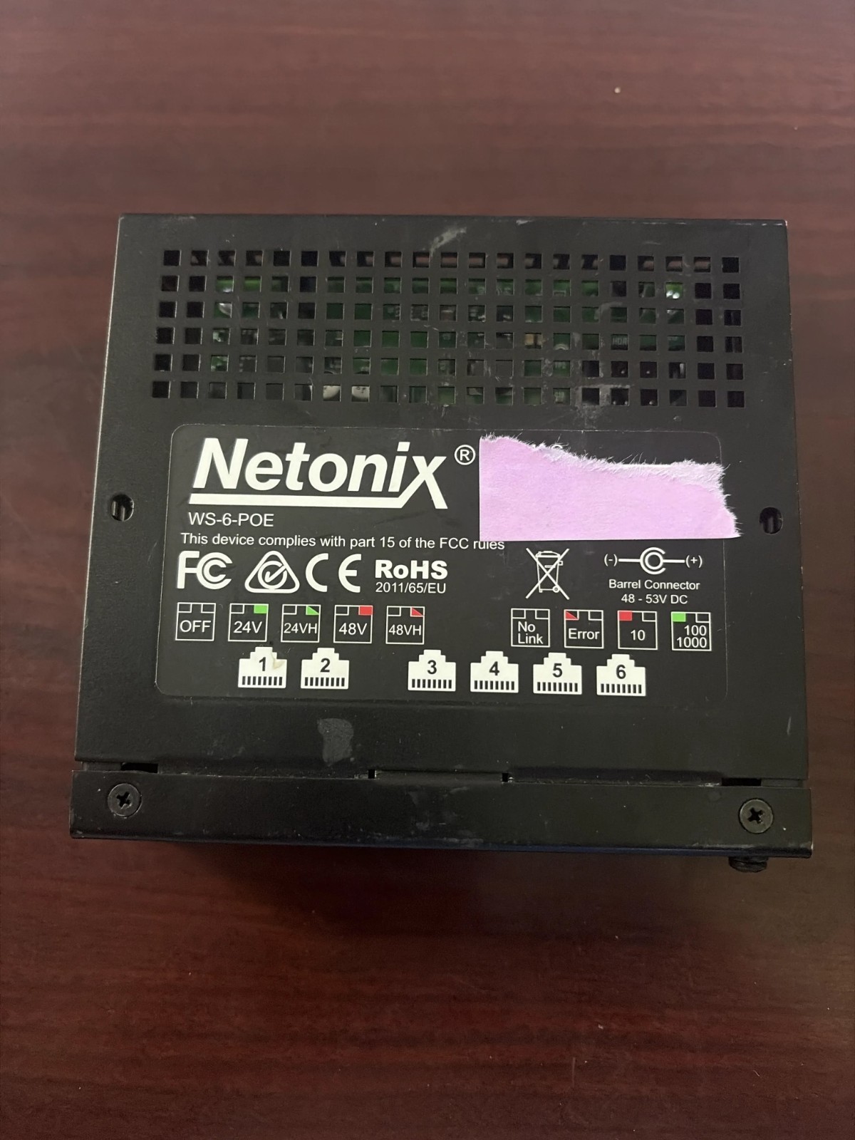 Netonix Wisp Switch WS-6-MINI