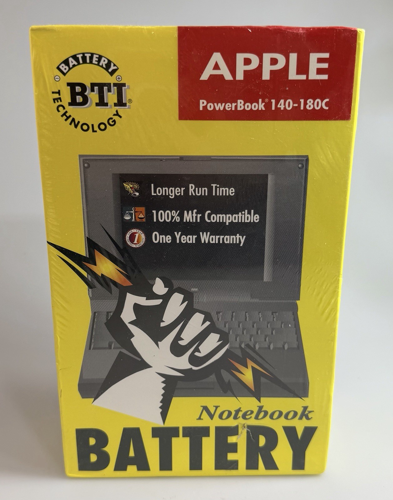 NEW - Apple PowerBook Battery BTI Technology Battery - New Old Stock - Sealed
