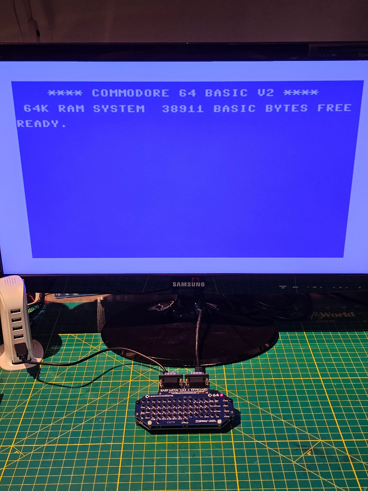 BMC 64 Bare Metal Commodore 64 Raspberry Pi Zero + Keyboard + 32GB SD Card WORKS
