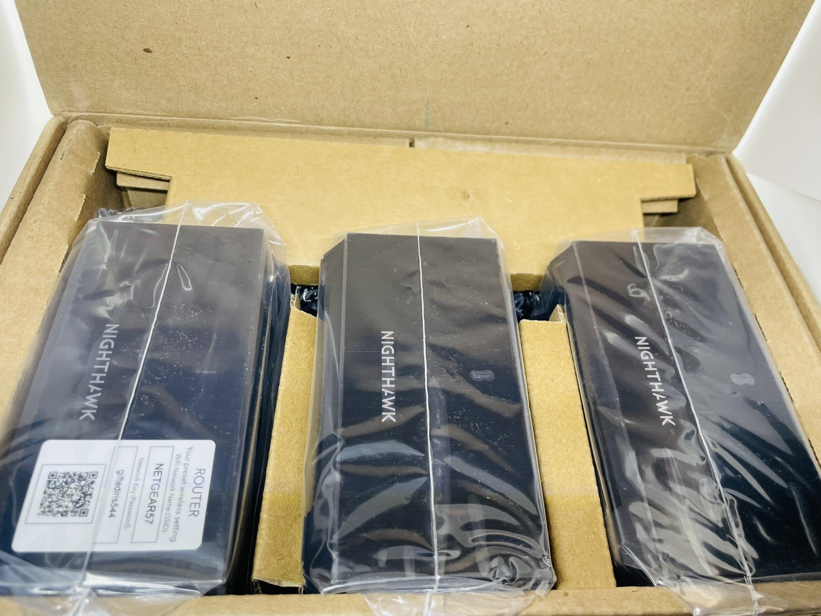 Netgear MK73-100NAR Nighthawk AX3000 3 Pack Mesh Router - Re Conditioned