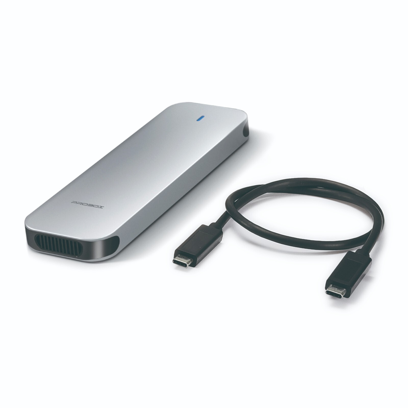 M.2 PCIe NVME SSD Enclosure to USB 3.2 Gen 2 10Gbps USB Type C by Mediasonic