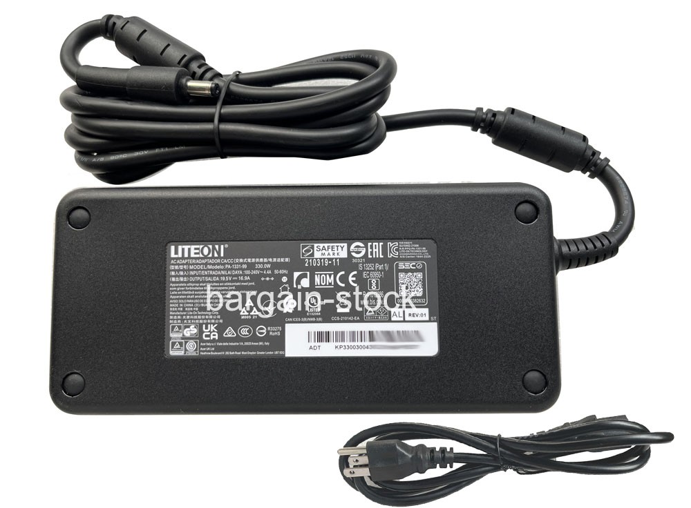 LITEON 19.5V 16.9A 330W AC Adapter Charger For Acer Predator Helios Neo 16 PSU