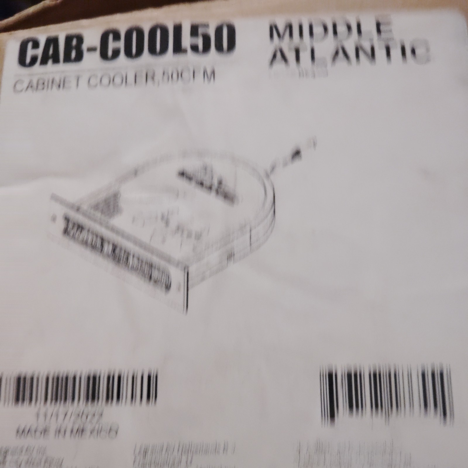 Middle Atlantic Products CAB-Cool50