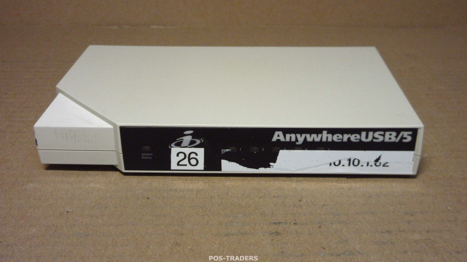 DIGI ANYWHEREUSB/5 1.80 5 port USB over IP hub w/(5) USB ports & (1) RJ45 10/100