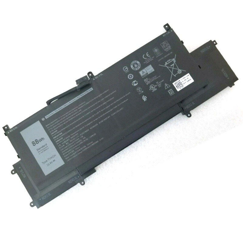 New Battery for Dell Latitude 9510 2-in-1 Laptop 31CP4/63/83-2 88Wh 11.4V TVKGH