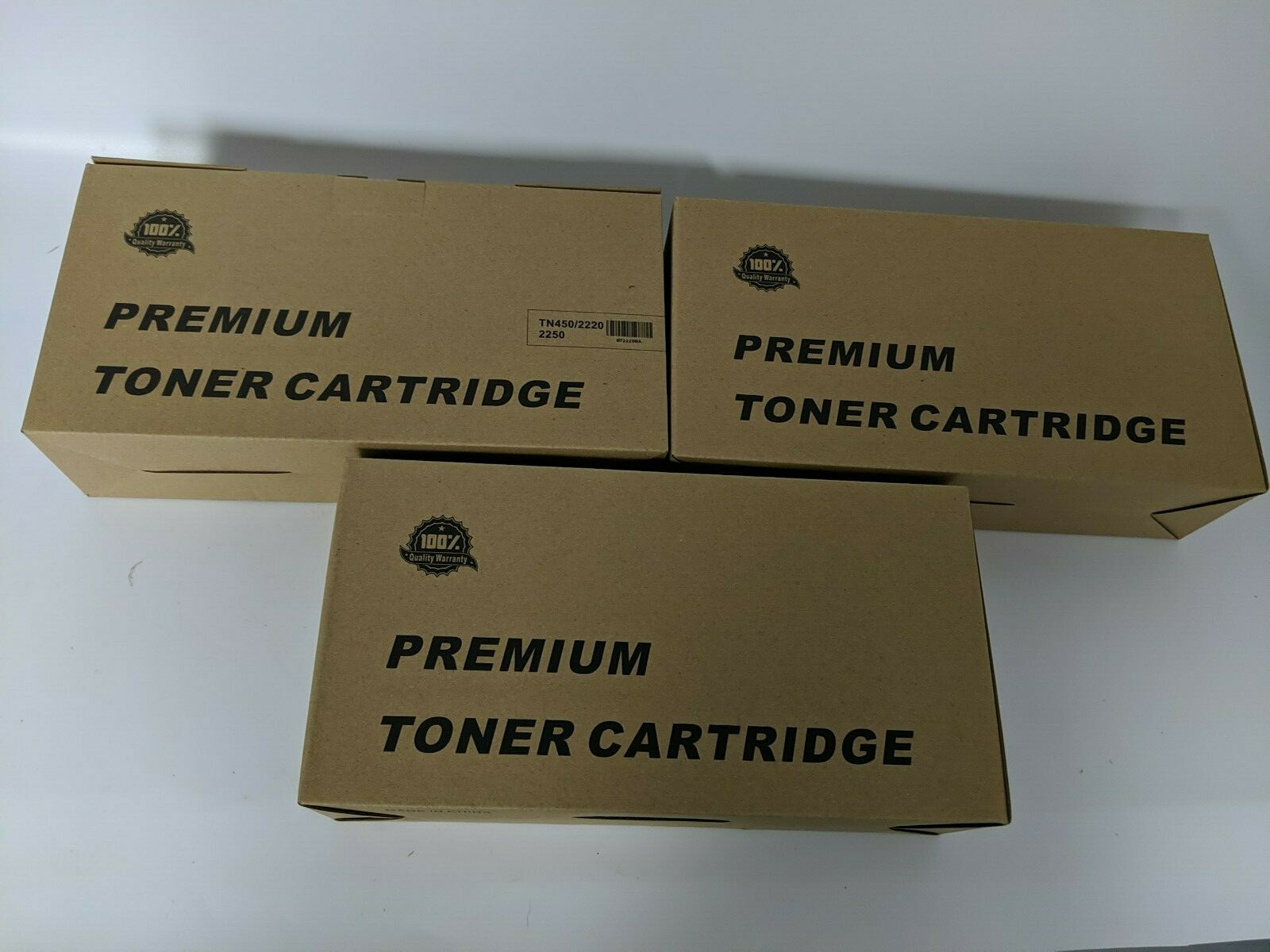 3PK TN450  Premium Toner Cartridges For Brother  2220/2250 
