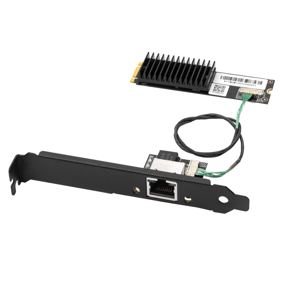 10Gbps M.2 B+M Key Lan Card AQC113 RJ45 Port Ethernet Adapter for Desktop Gaming