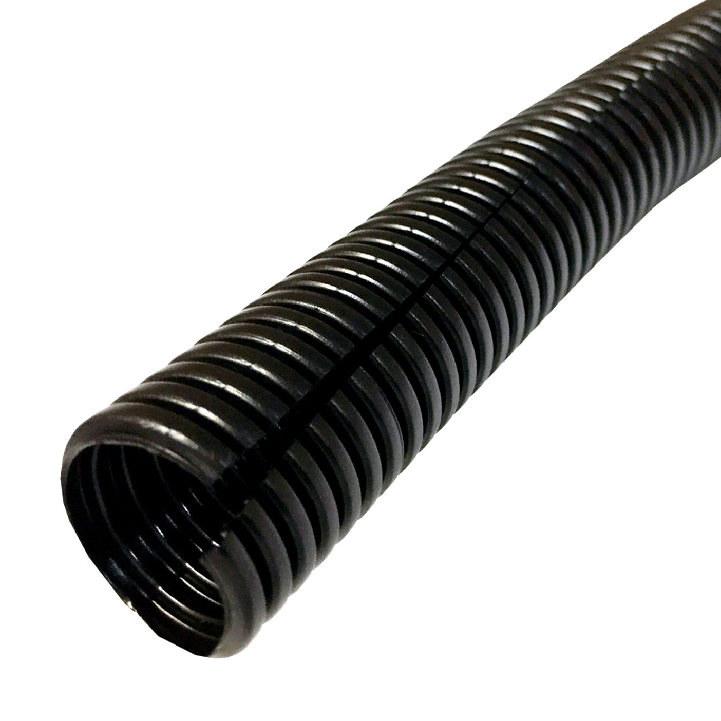 ACT AL-SLPE-1500-0-C 1-1/2″ Polyethylene Split Loom (100ft Roll, UV Black)