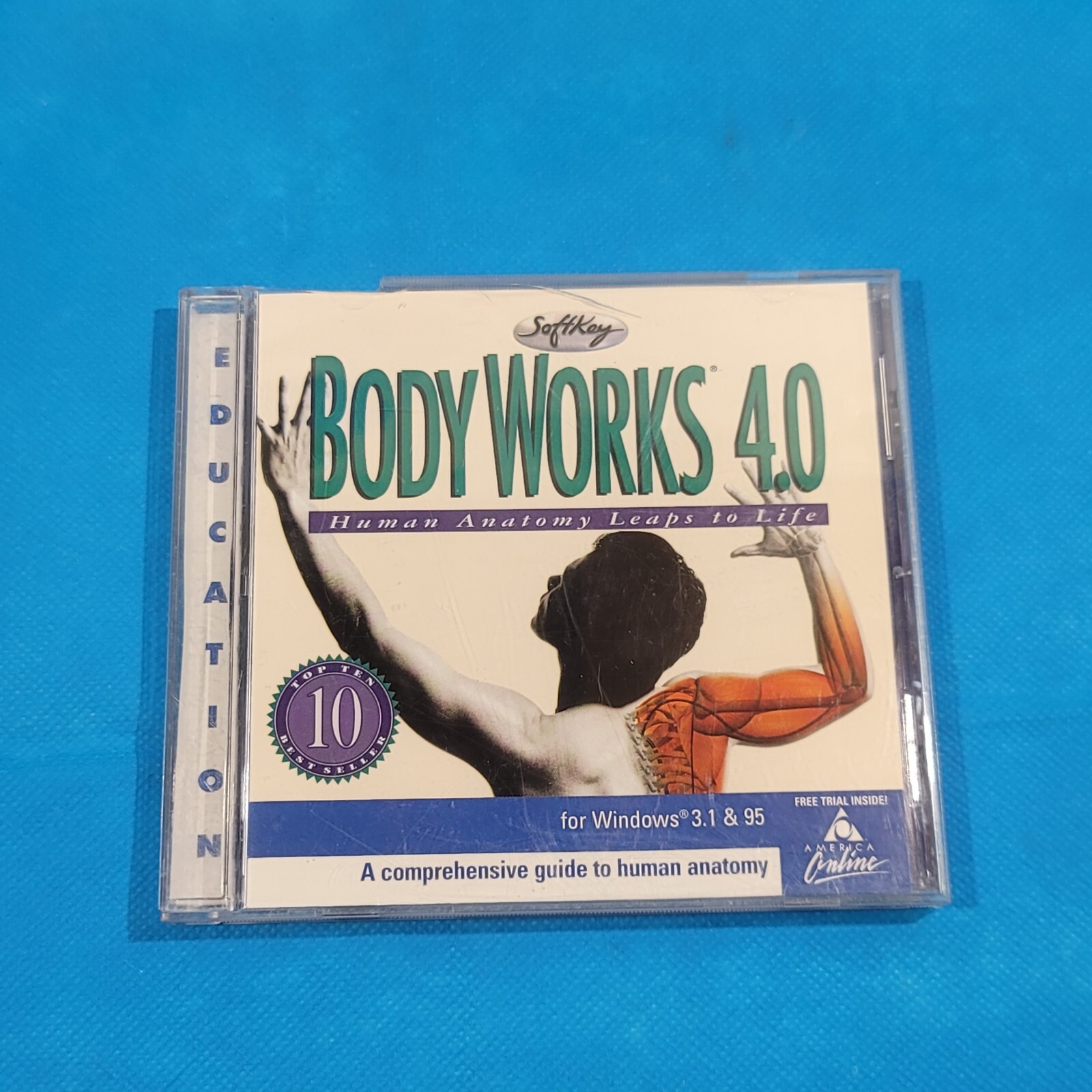 Vintage PC CD-ROM Bodyworks 4.0 Human Anatomy