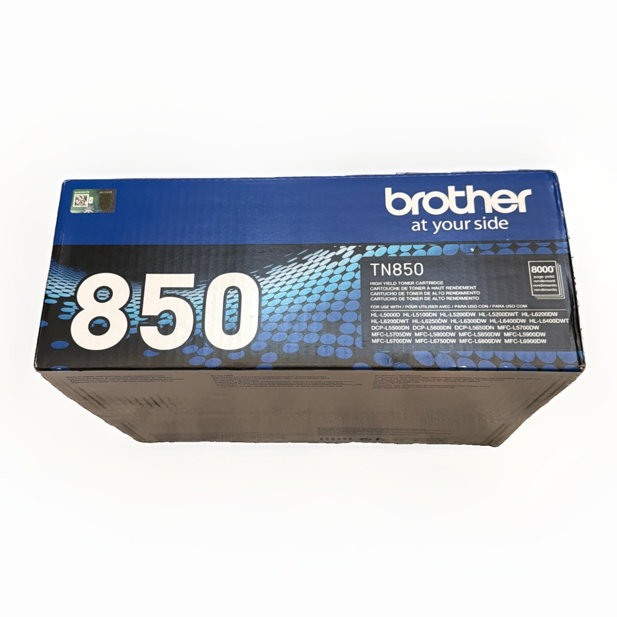Brother TN-850 Black High Yield Toner Cartridge Genuine New Sealed