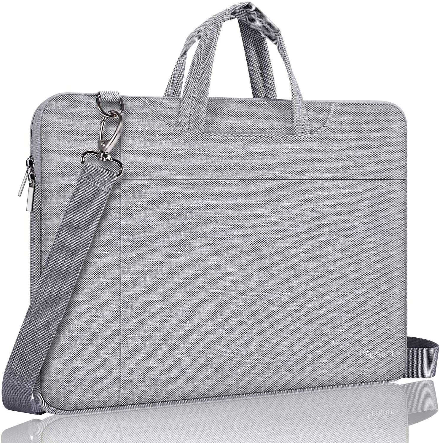 Ferkurn Laptop Bag 14-15.6 inch Women Men Computer Sleeve Case Waterproof Slim
