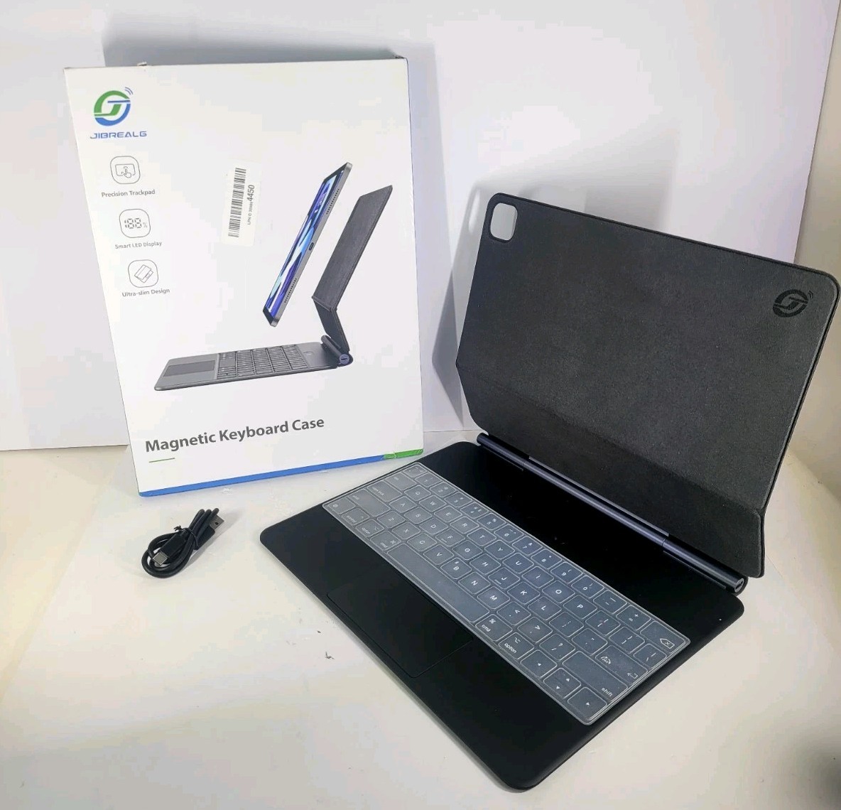 Keyboard Case iPad Air 13 Inch (M2) 2024, (M3) 2025 Ultra-Slim Magic Keyboard 