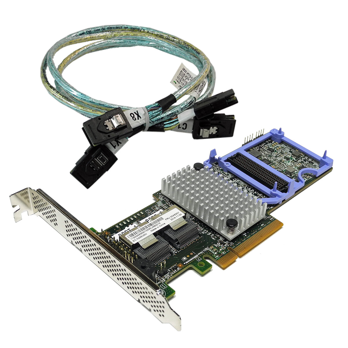 IBM ServeRAID M5110 6Gb/s RAID Controller L3-25422-46F 00AE807 +2x SAS Cables