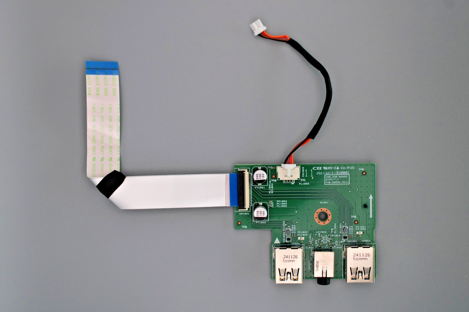 USB Sub Board for Alienware AW2523HF