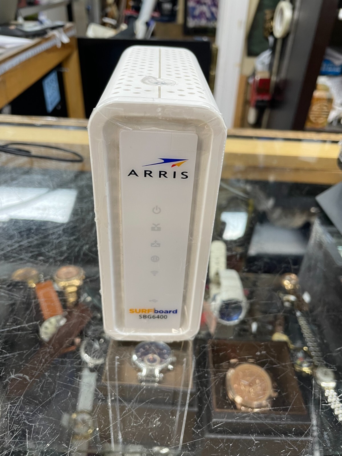 ARRIS SBG6400 DOCSIS 3.0 SURFboard Cable Modem WiFi Router Comcast Xfinity TWC
