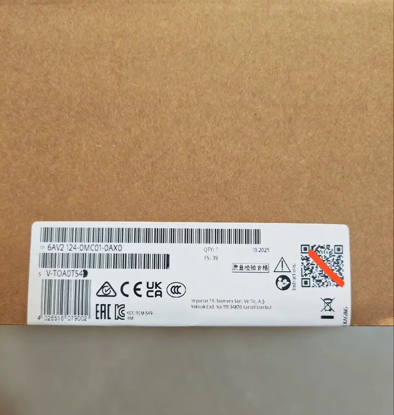 Free Tax 1PCS New Siemens 6AV2124-0MC01-0AX0 Touch Screen
