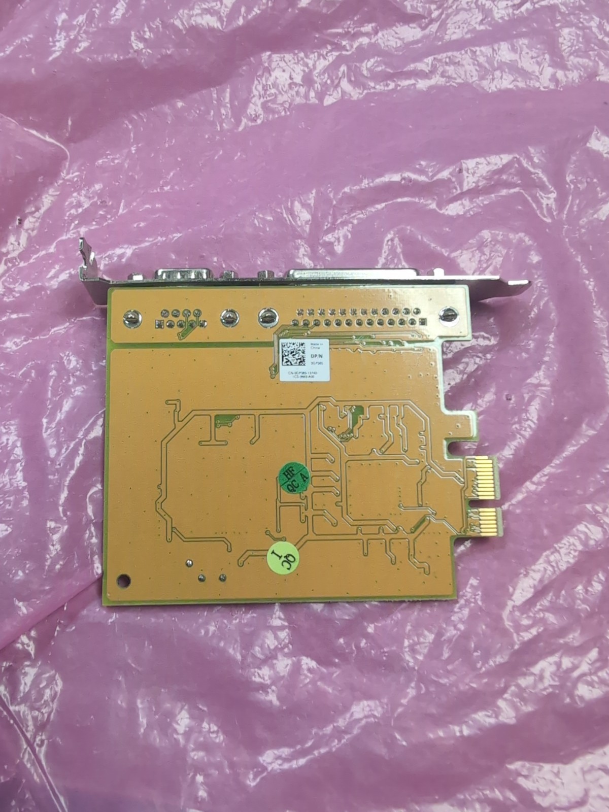Dell RK-6669 Dual-Port Interface Adapter Card Dell P/N: 0GP385 Tested Working