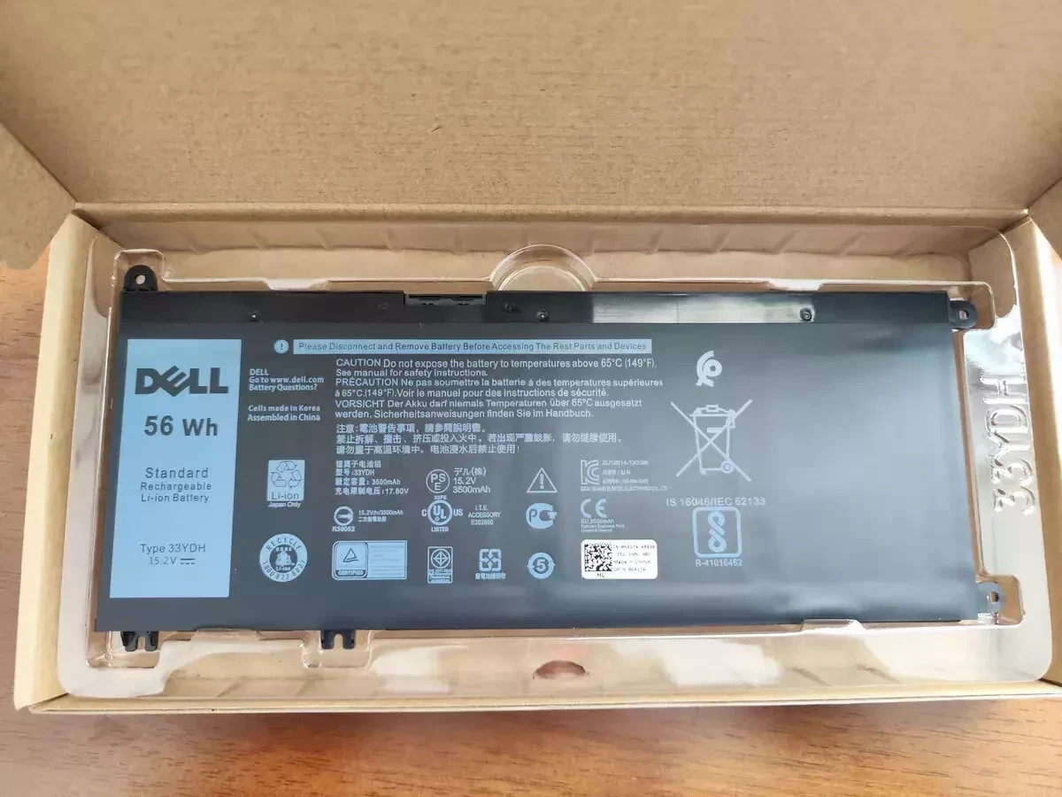 OEM Genuine 56WH 33YDH Battery For Dell G3 15 3579 17 3779 G5 15 5587 G7 15 7588