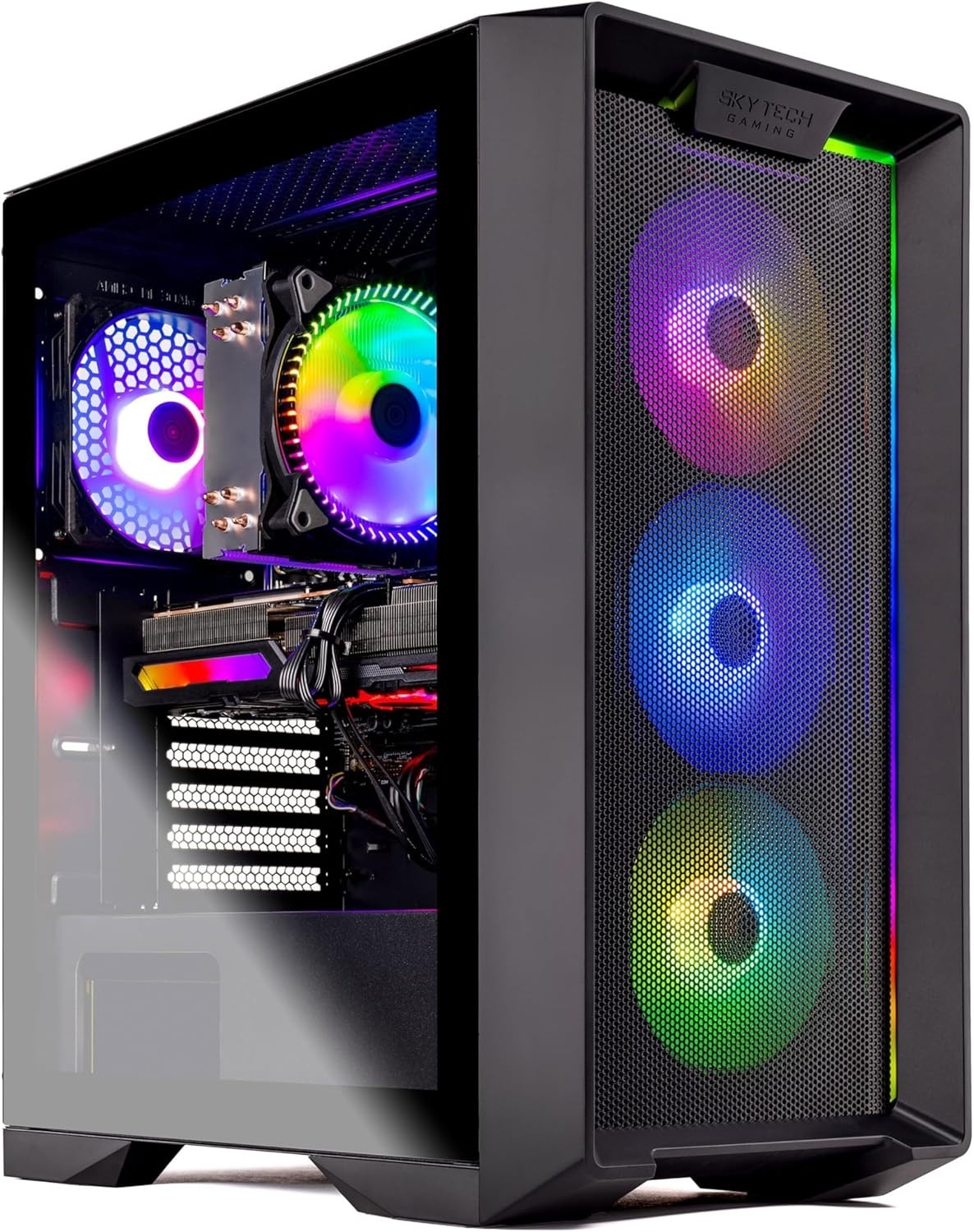Custom Build ARGB Desktop Ryzen 5 GAMING PC 16GB RAM 512GB SSD AMD/NVIDIA  Win11