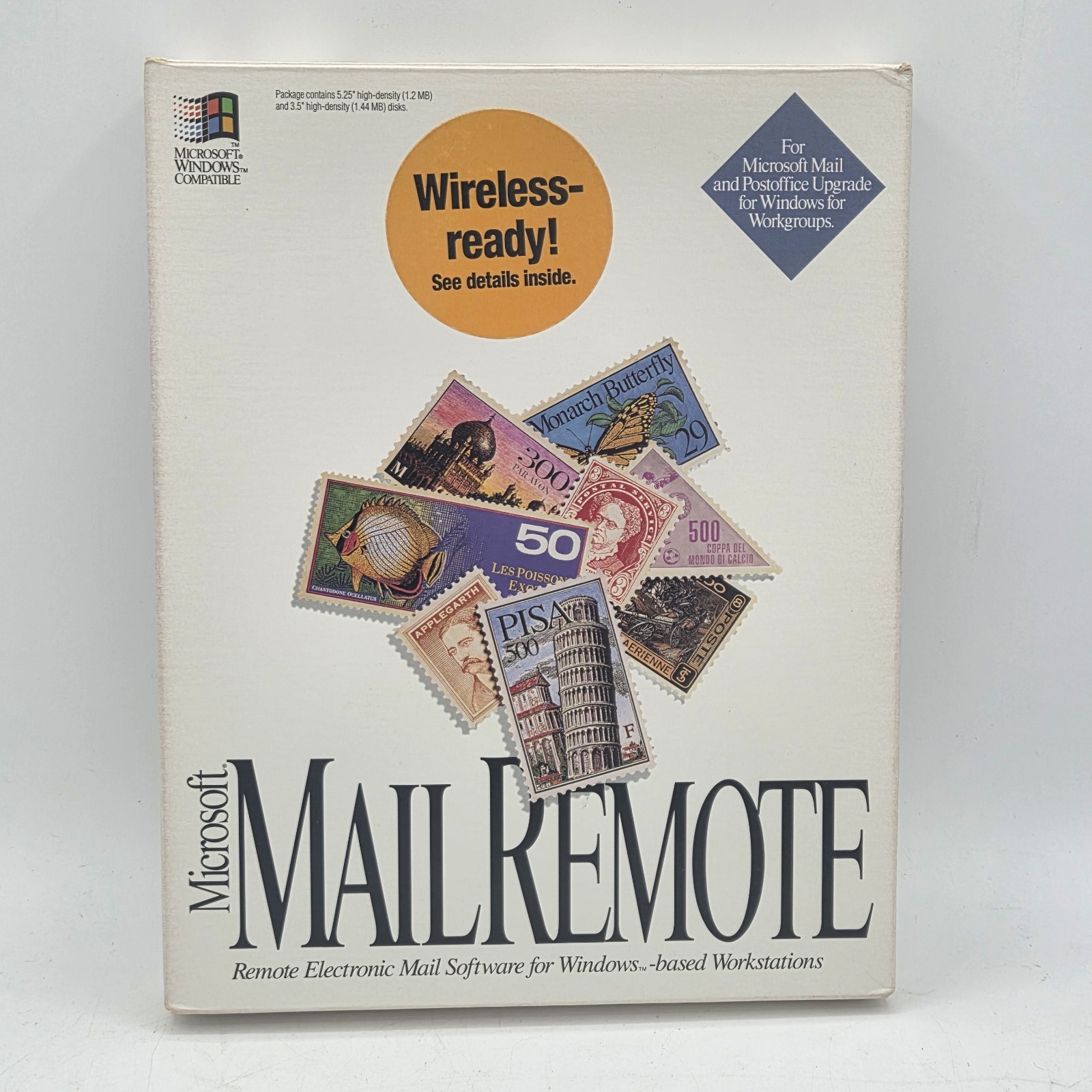 Microsoft Mail Remote (1994) Version 3.2 “Super Rare” - Open Box CIB Quick Ship