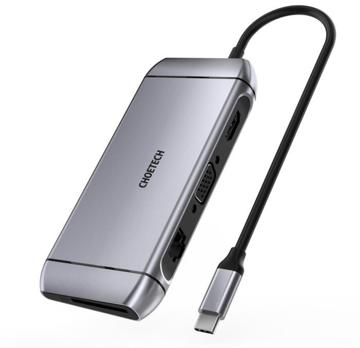 Choetech 9 in 1 USB-C Multiport Adapter Model HUB-M15