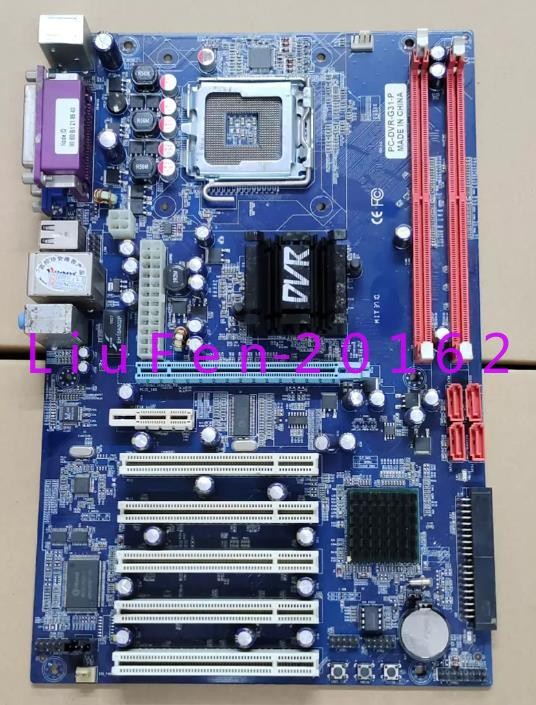 1pc used  PC-DVR-G31-P motherboard