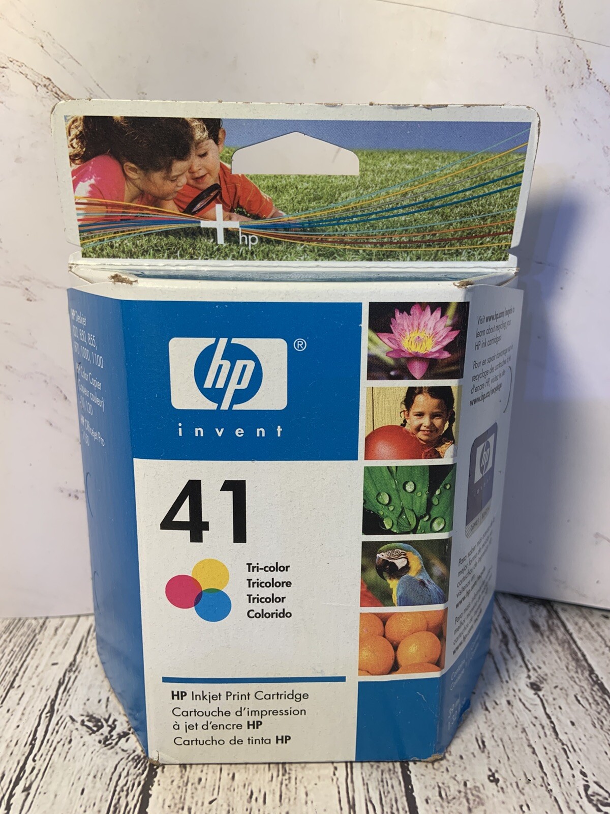 HP Inkjet 41 Tri-Color Ink Printer Cartridge Sealed Original Packaging New