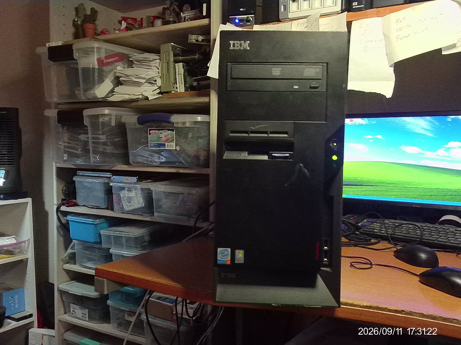 Classic IBM ThinkCenter MT-M 8195-E3U, Win XP Pro SP3, Pent 4