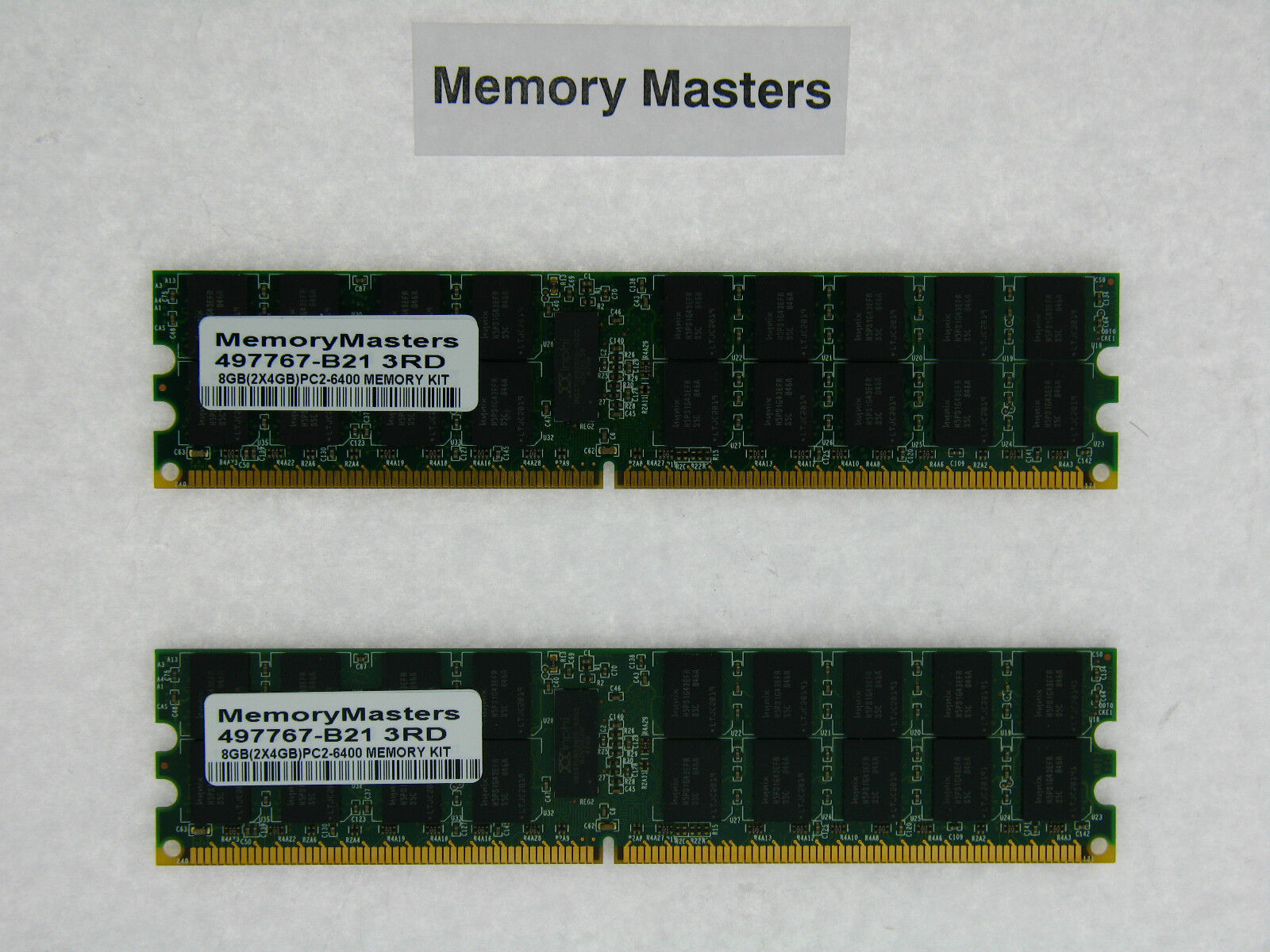 497767-B21 8GB  2x4GB PC2-6400 ECC Reg Memory for HP ProLiant