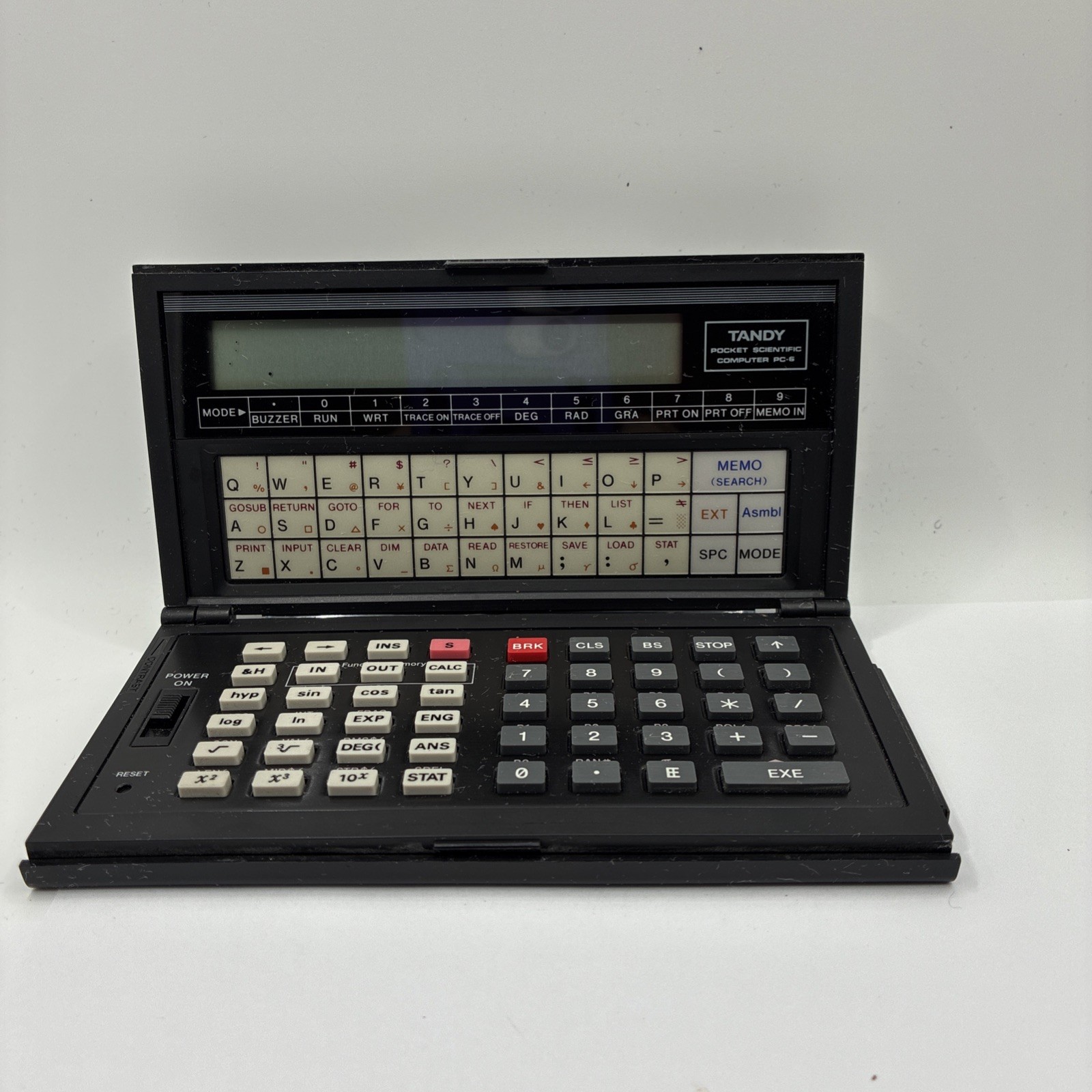Tandy PC-6 Vintage Pocket Scientific Computer - Untested - Possible Parts- As Is