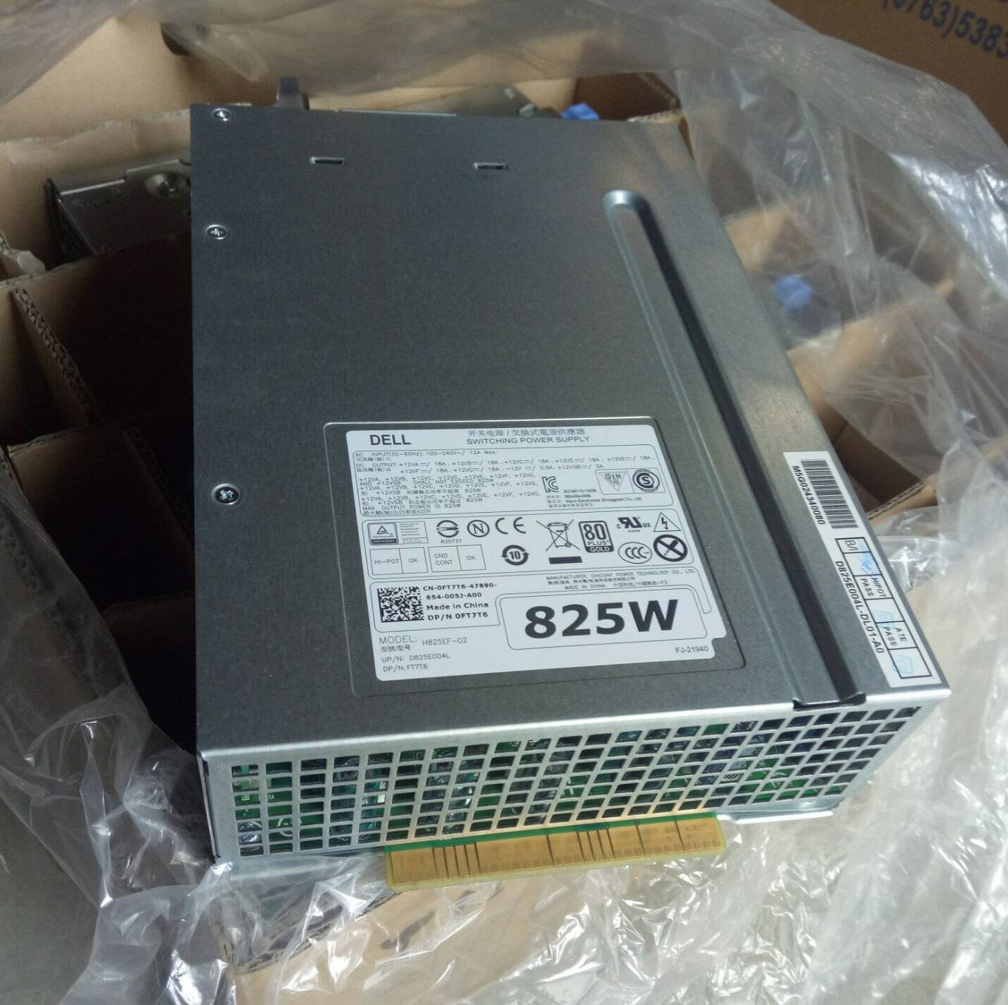 New H825EF-02 W1FJK 0FT7T6 825w server PSU FOR DELL T7910 T5810 T7810 Tested