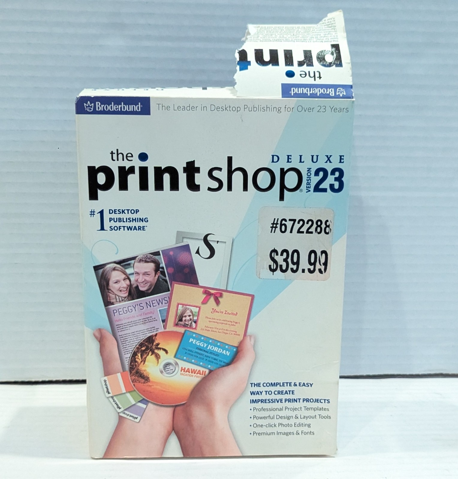 The Print Shop Deluxe 23 PC Software (Damaged Box -  Still SEALED)