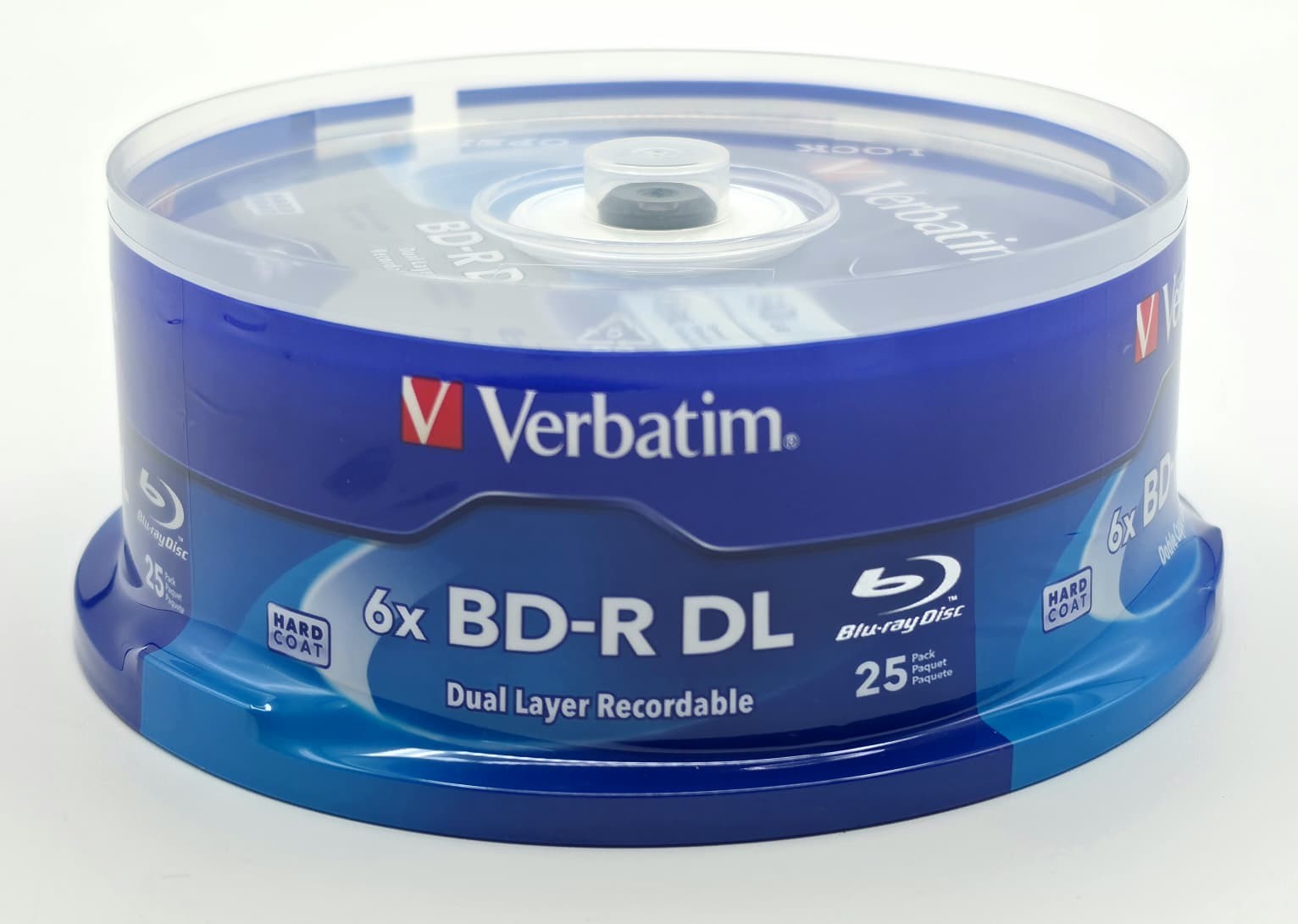 Verbatim 98356 25pk BD-R DL 50GB 6X Dual Layer Blu-ray Bluray Blank Discs